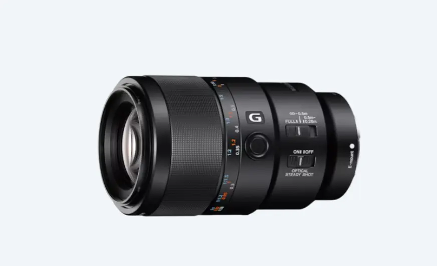 Obiectiv Sony, montura FE, 90mm, f2.8 G OSS, Negru
