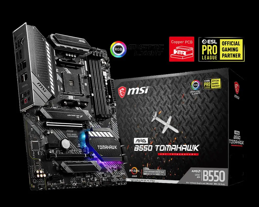 Placa de baza MSI MAG B550 TOMAHAWK, Socket AM4