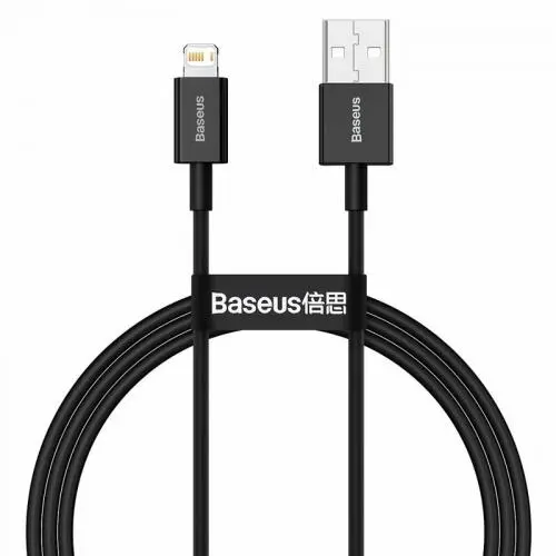 Cablu Baseus Superior USB Lightning CALYS-A01 1m negru