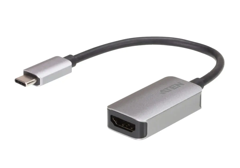Cablu video ATEN UC3008A1-AT USB-C la HDMI 4K 60 Hz gri