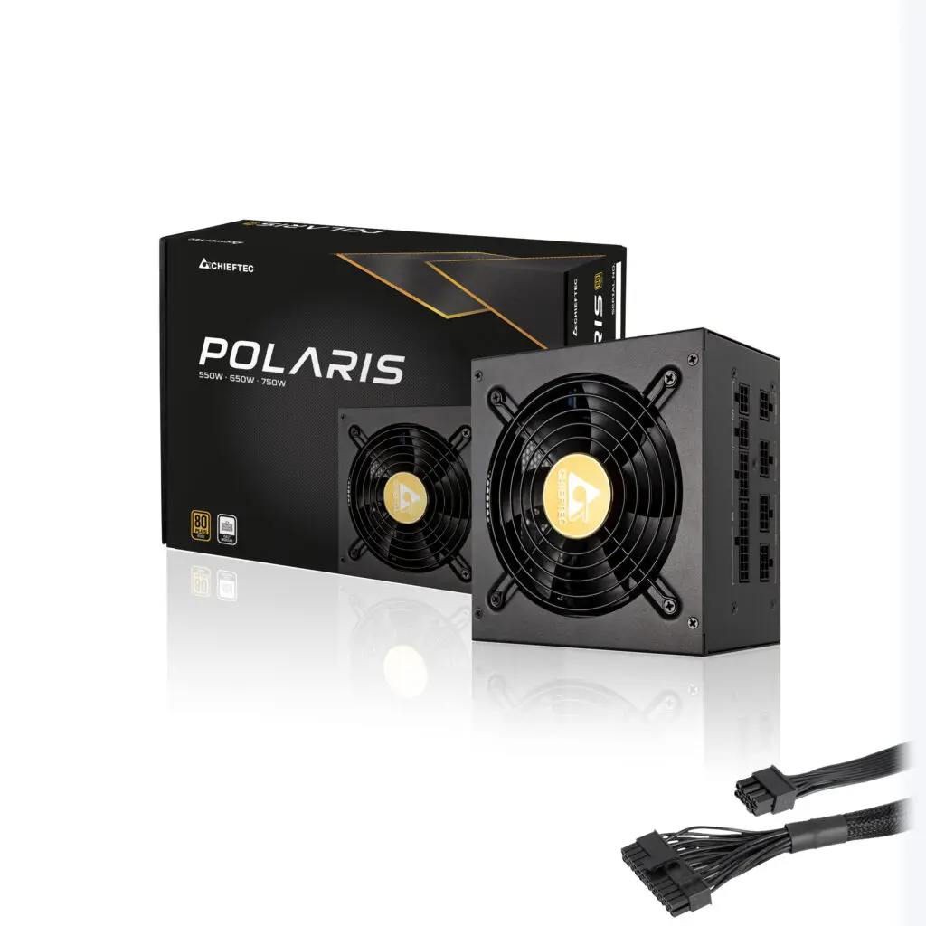 Sursă PC Chieftec PPS-1050FC 1050W 80 PLUS Gold modulară