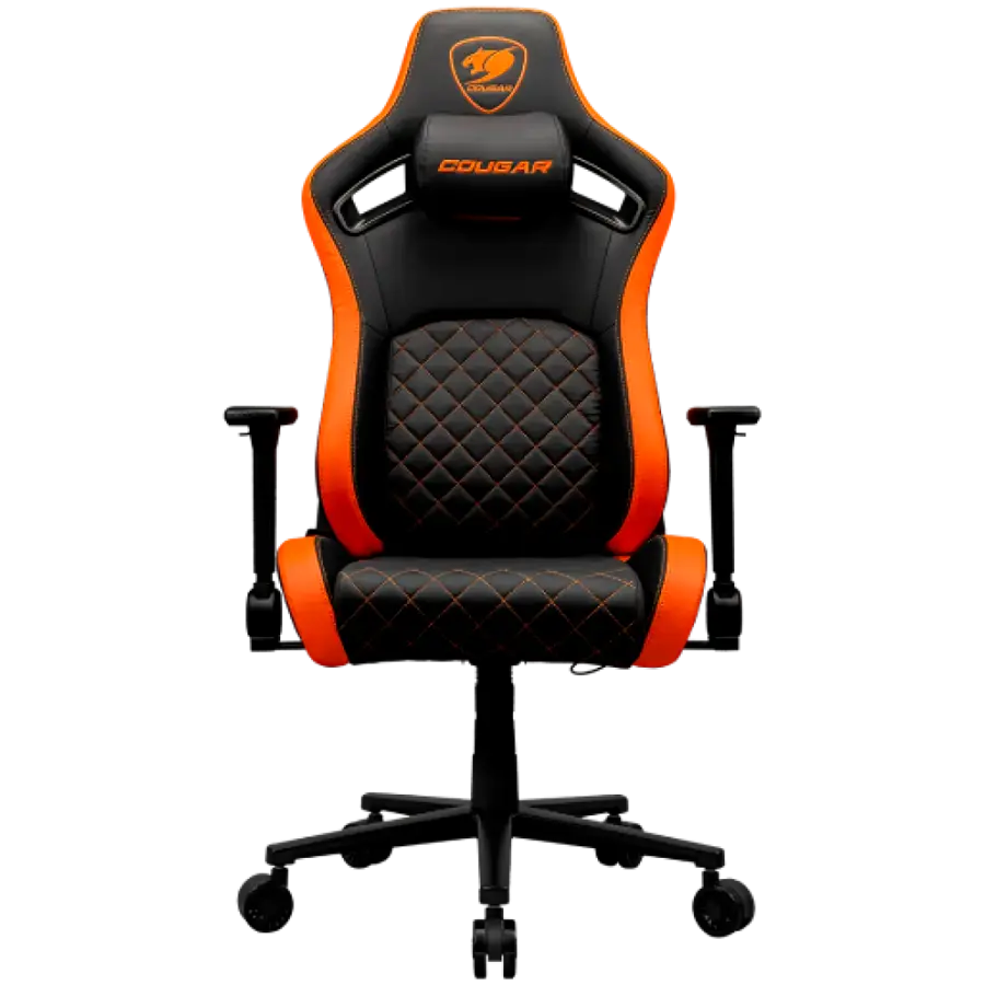 Scaun gaming Cougar Defensor F negru-portocaliu