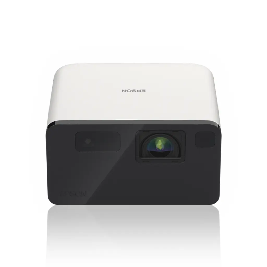 Videoproiector EPSON EF-21W, Full HD 1080P, Laser, 1000 lumeni, 3LCD, DLP, Google TV, Bluetooth, difuzoare 2X5W, Alb