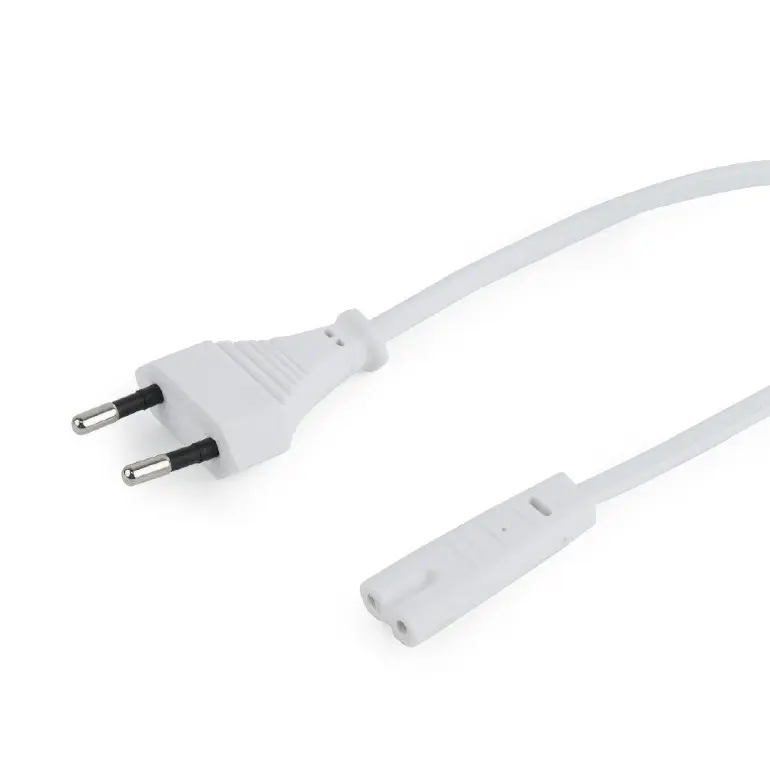 Cablu alimentare TV Gembird PC-184-2-W 1-8m alb