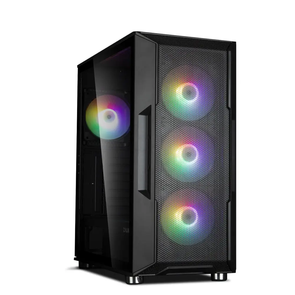 Carcasă Zalman i3 NEO TG Mid-Tower negru RGB