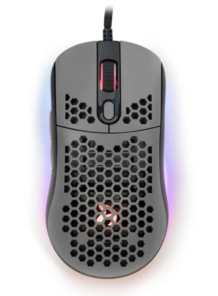 Mouse gaming Arozzi Favo gri 74 g RGB