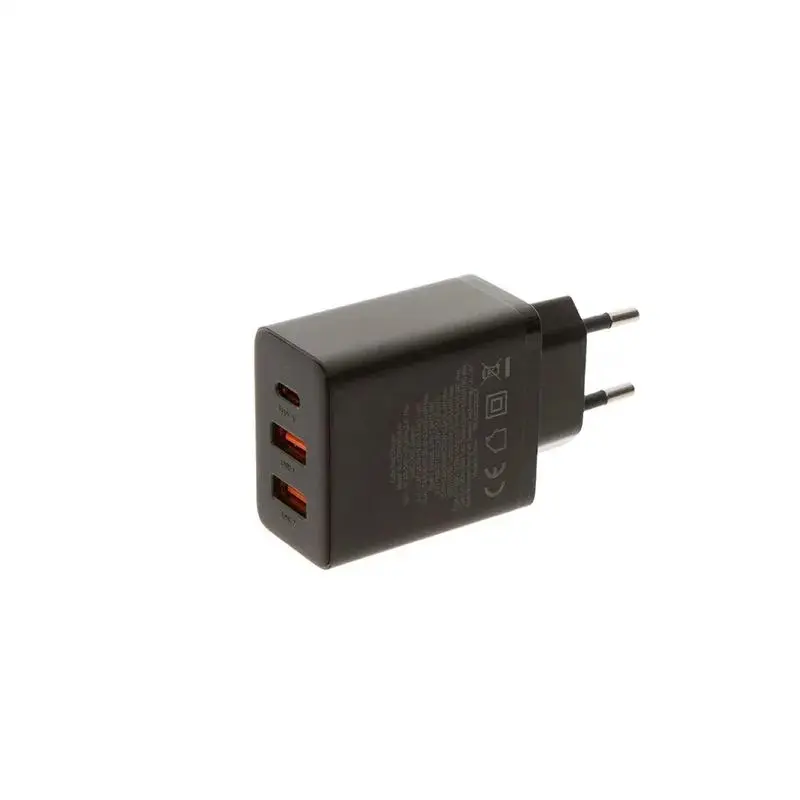 Incarcator retea Baseus Cube, 30W, 2x USB-A, 1x USB-C, Fast Charge, Negru