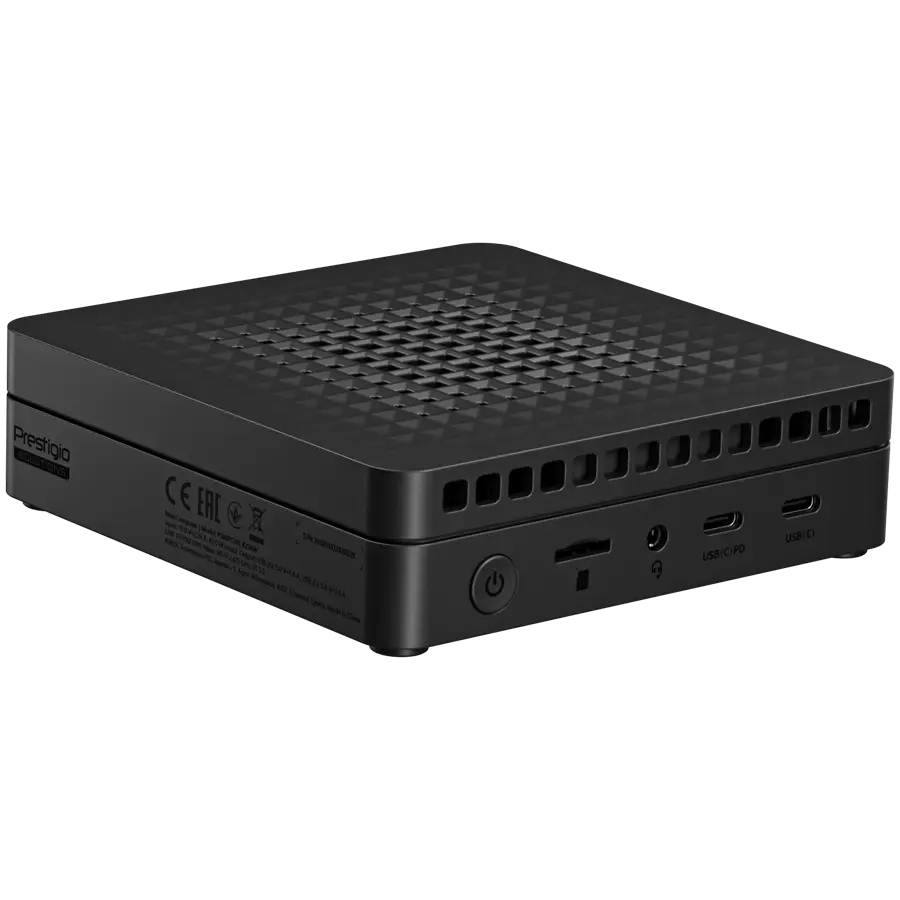 Desktop PC, PRESTIGIO SOLUTIONS, Procesor Intel N100 3.4GHz, 8GB RAM, 256GB SSD, Windows 11 Pro