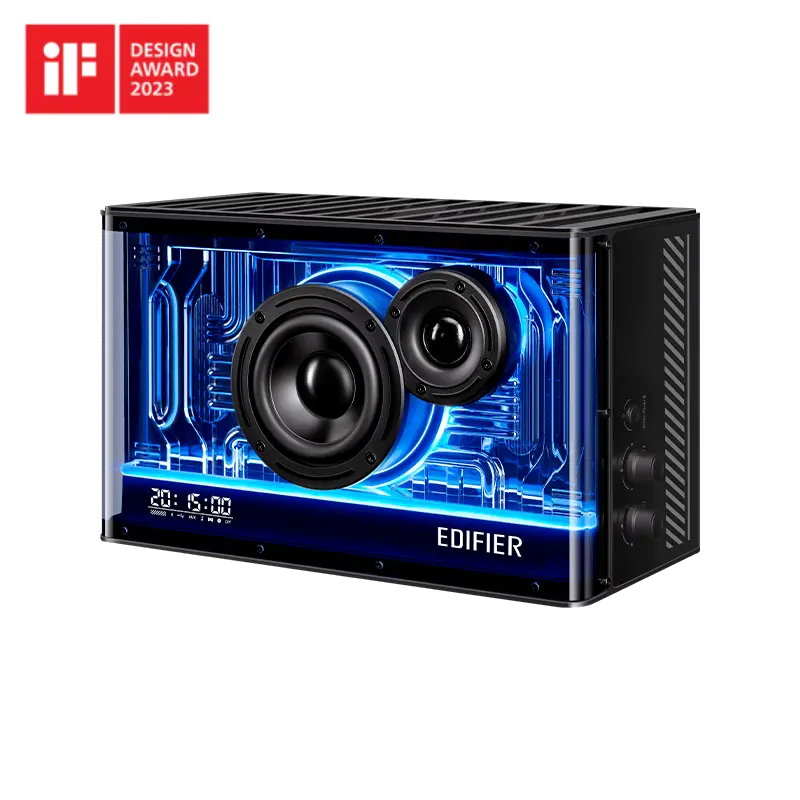 Boxa, Bluetooth de birou, Edifier QD35 cu incarcator GaN, alb