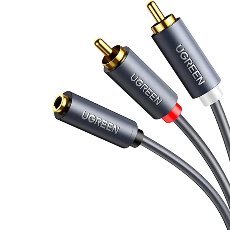 Cablu audio UGreen AV102 3 5 mm RCA 1 m