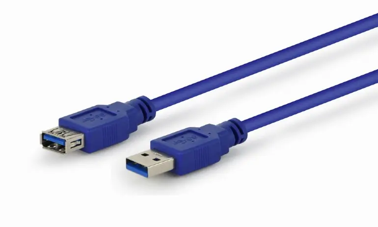 Cablu prelungitor USB Gembird CCP-USB3-AMAF-10 3m albastru