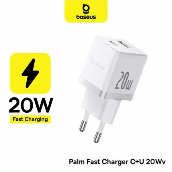 Încărcător Baseus Palm 20W USB-C Moon White P10111608213-01