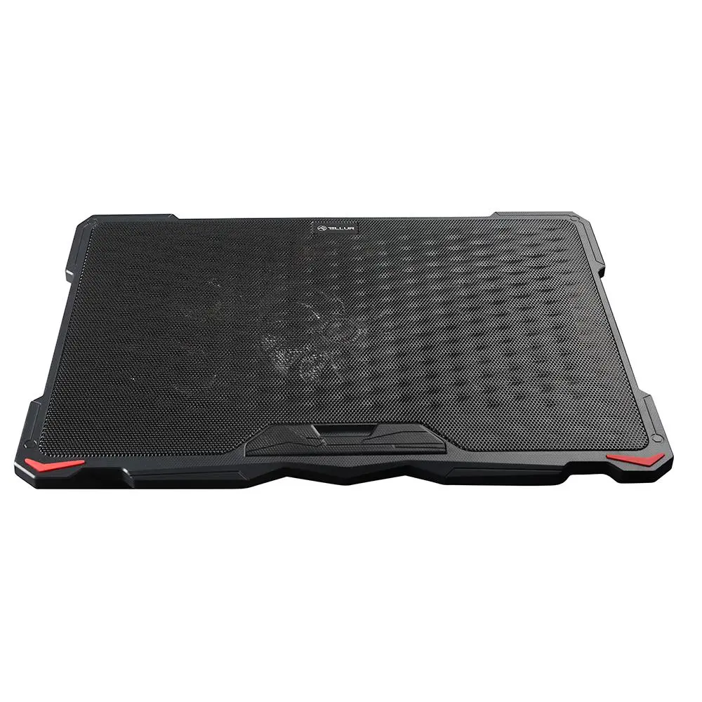 Cooler laptop Tellur Basic 17 inch 5 ventilatoare LED 2xUSB Negru