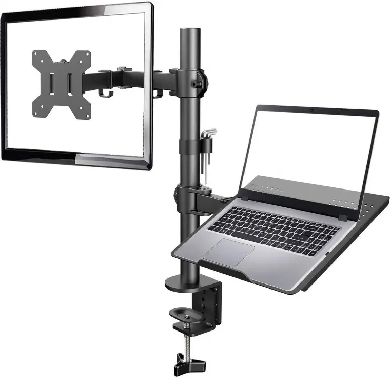 Suport birou Gembird MA-DA-03 monitor 17-32″ laptop 15.6″ negru