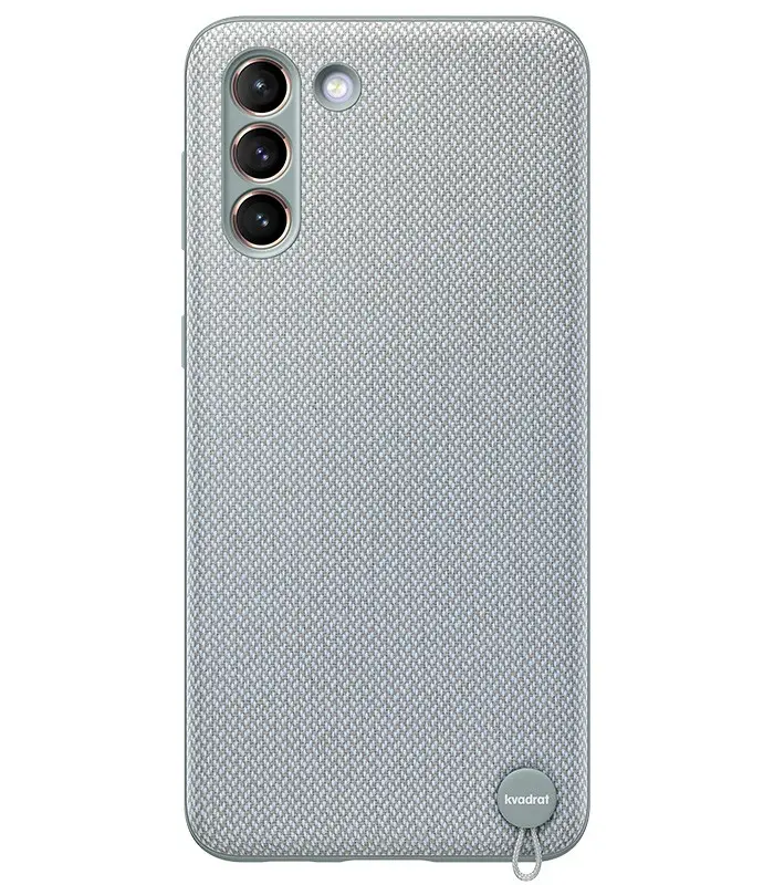 Husa Samsung Kvadrat Galaxy S21 Plus gri menta EF-XG996FJEGWW