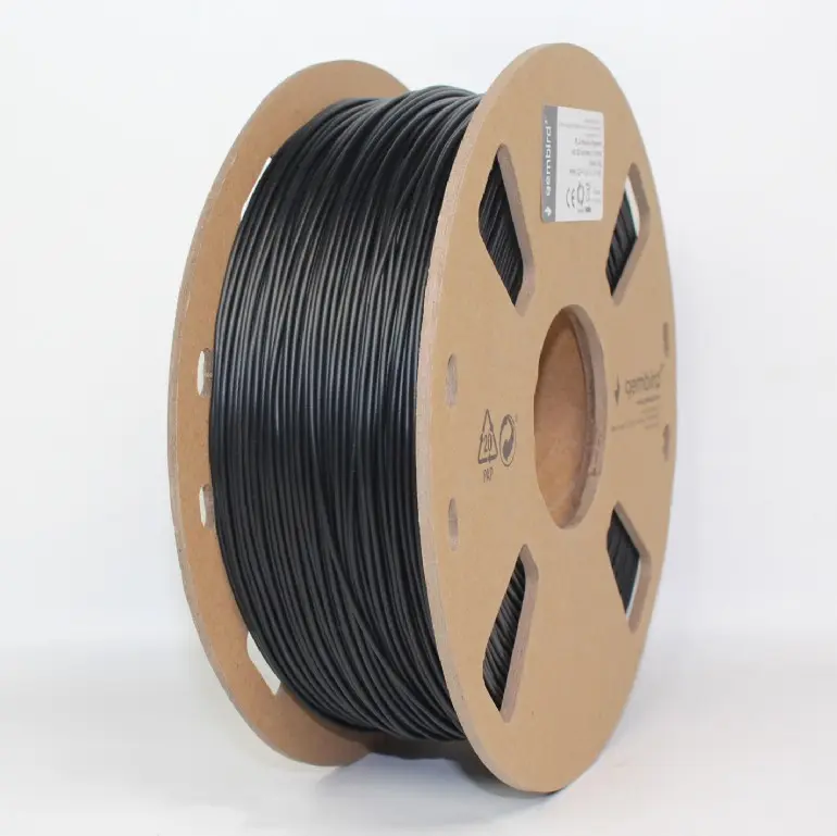 Filament PLA Gembird flexibil negru 1,75 mm 1 kg