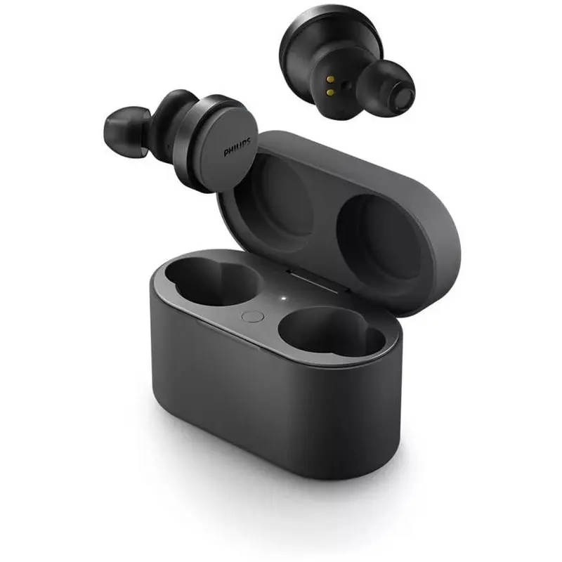 Căști True Wireless Philips TAT8506BK/00, Bluetooth 5.2, IPX4, ANC Pro, negru
