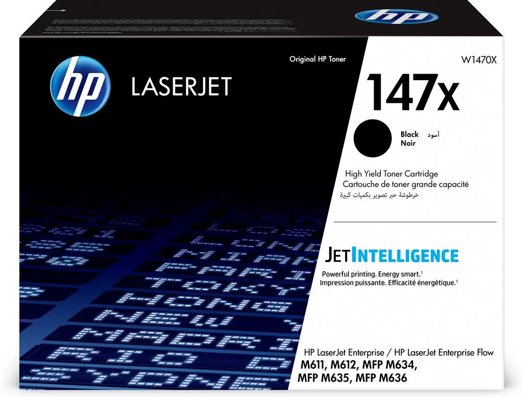 Toner HP W1470X 147X negru high yield