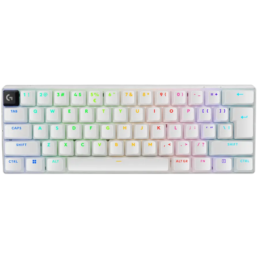 Tastatură mecanică Logitech G PRO X 60 LIGHTSPEED GX tactile alb