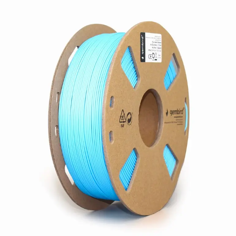 Filament PLA Gembird sky blue 1 75mm 1 kg