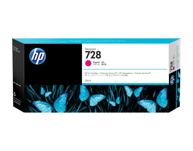 Cartuș cerneală HP 728 Magenta 300 ml F9K16A