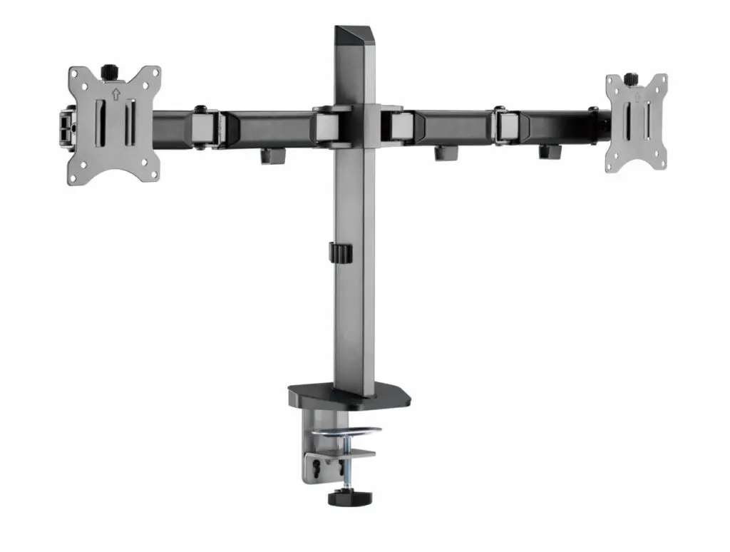 Suport birou 2 monitoare Serioux MM55-C024, 17″-32″, 9kg, negru