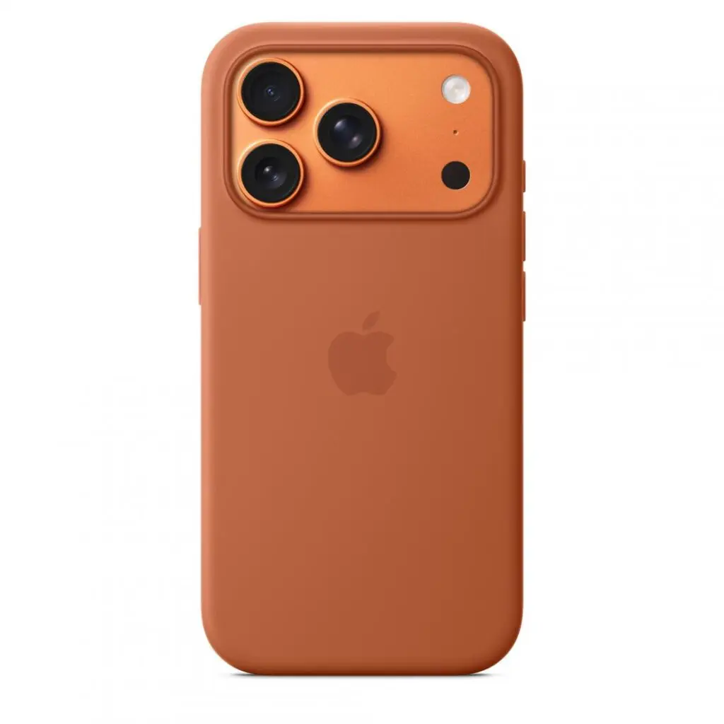 Husă silicon MagSafe Apple iPhone 17 Pro Terra Cotta