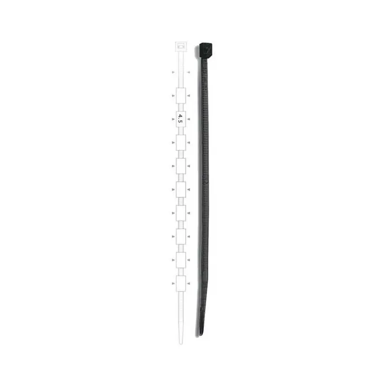 Brida plastic neagră Elematic 4-5 x 160 mm 100 buc 5311/C
