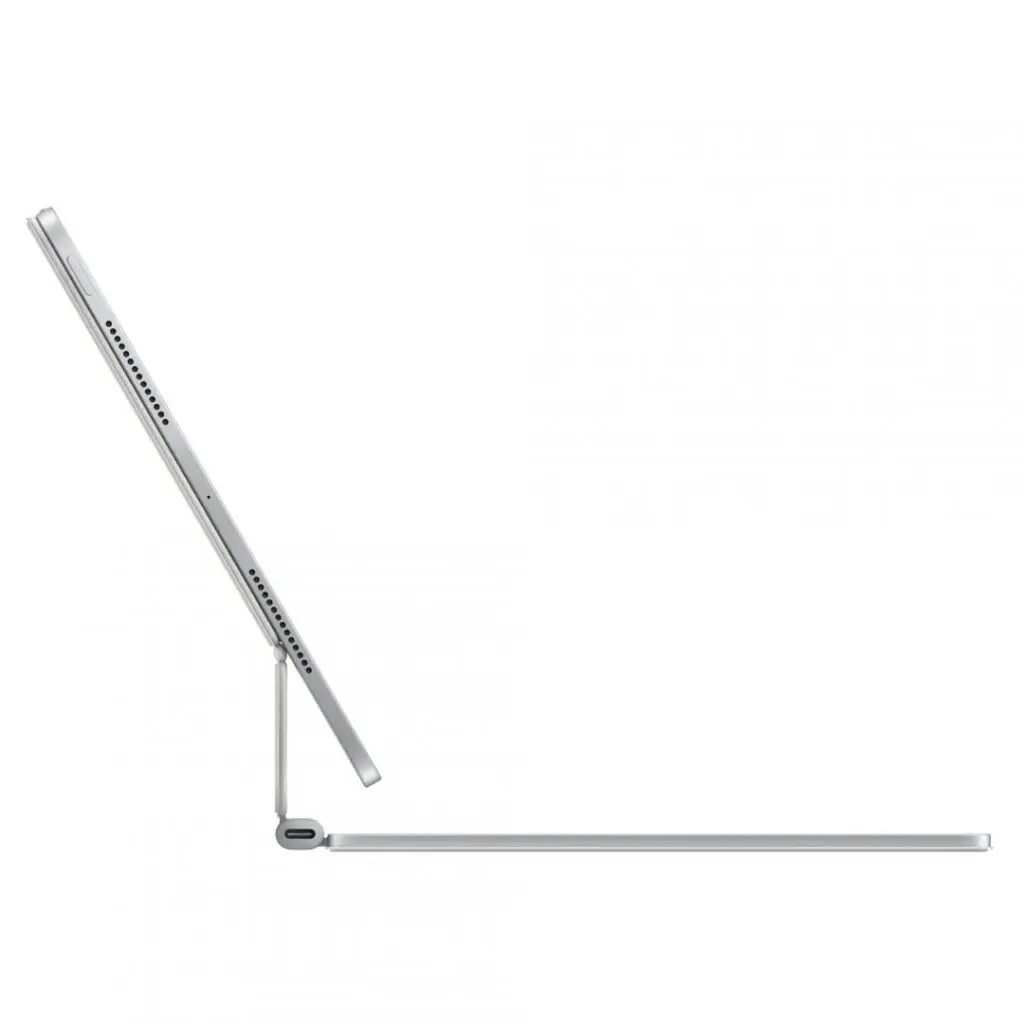 Tastatură Apple Magic iPad Pro 11 US albă pentru iPad Pro 11″ M4/M5
