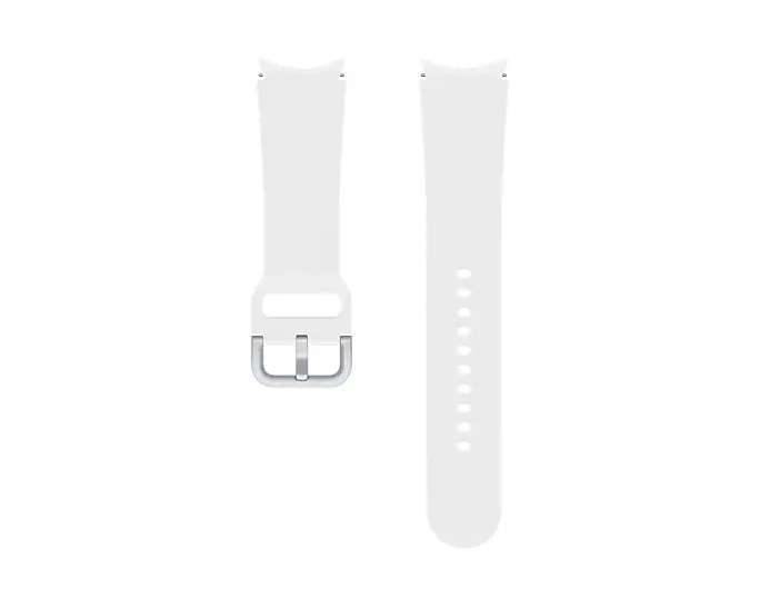 Curea Samsung Sport Band Galaxy Watch4 alb M L 20mm