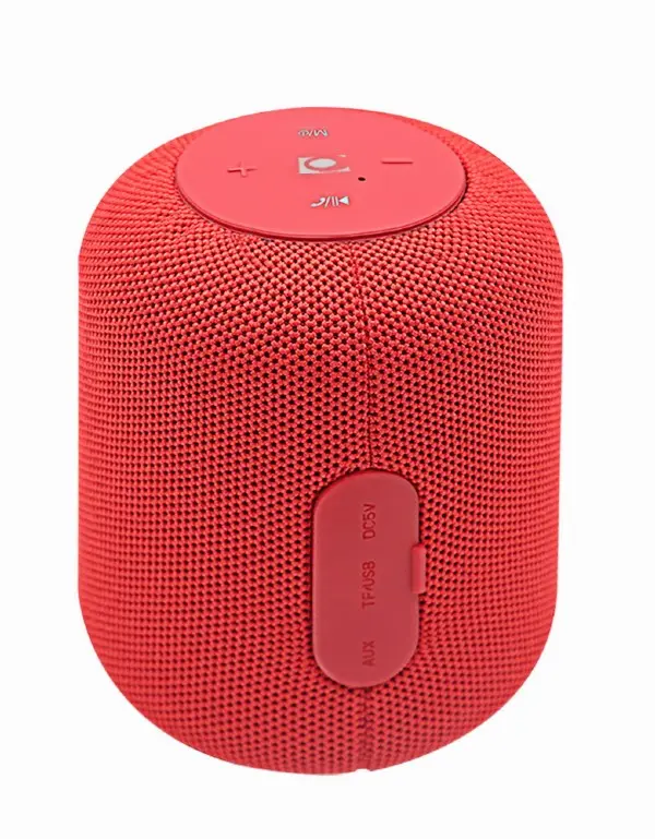 Boxa portabila, Gembird, Bluetooth, Rosu