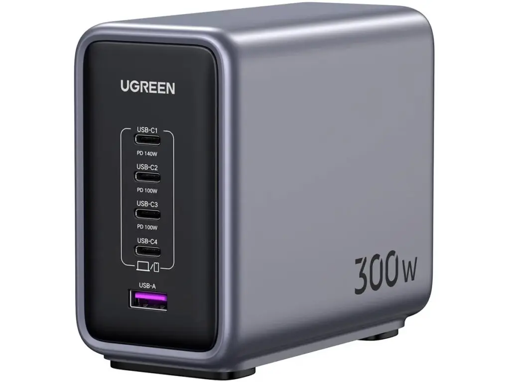 Încărcător desktop Ugreen Nexode 90903B 300W 5 porturi