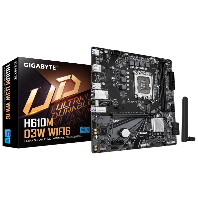 Placă de bază Gigabyte H610M D3W WIFI6 DDR5 LGA1700