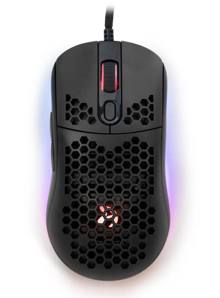 Mouse gaming Arozzi Favo negru 74 g RGB