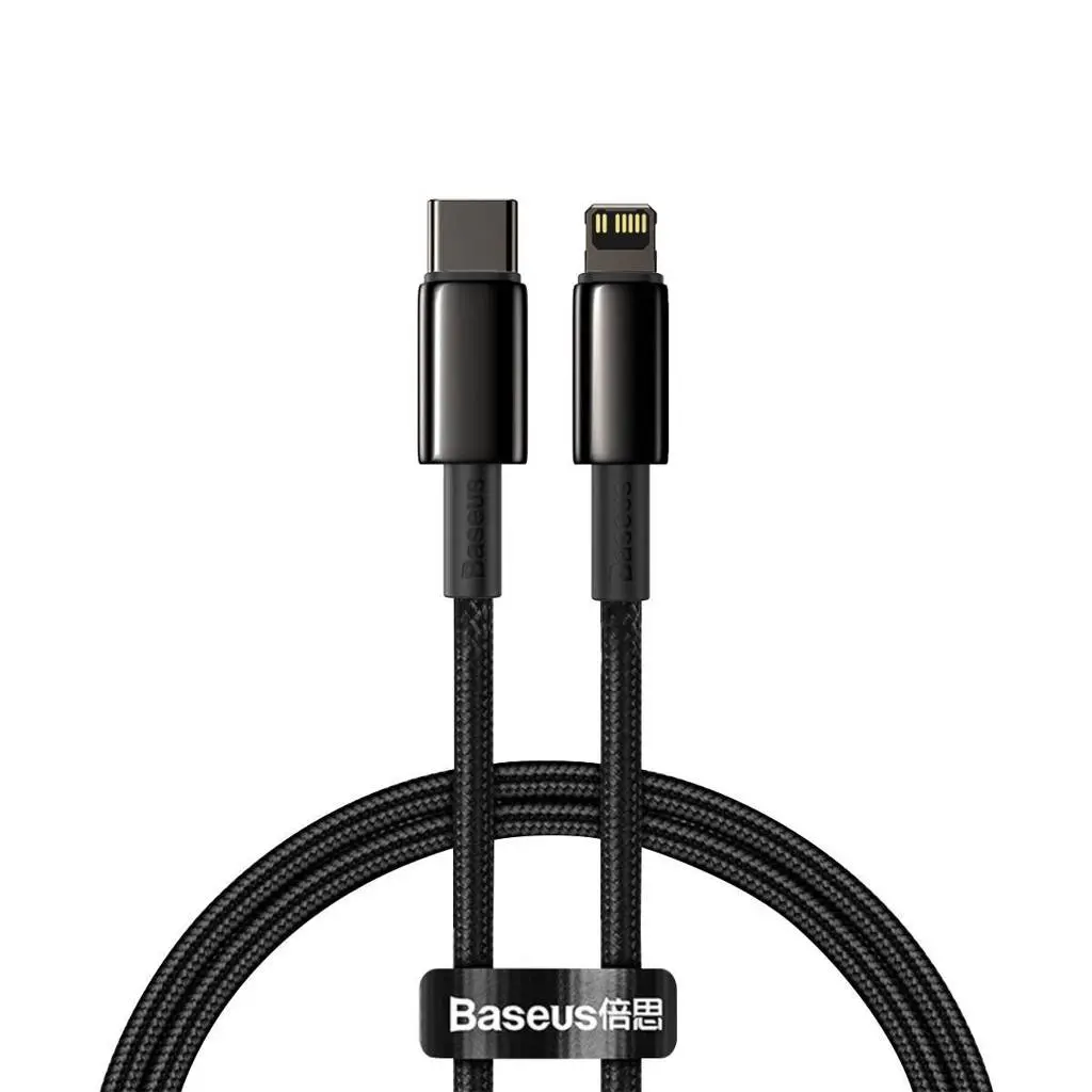 Cablu Baseus CATLWJ-A01 Lightning 2m 20W negru