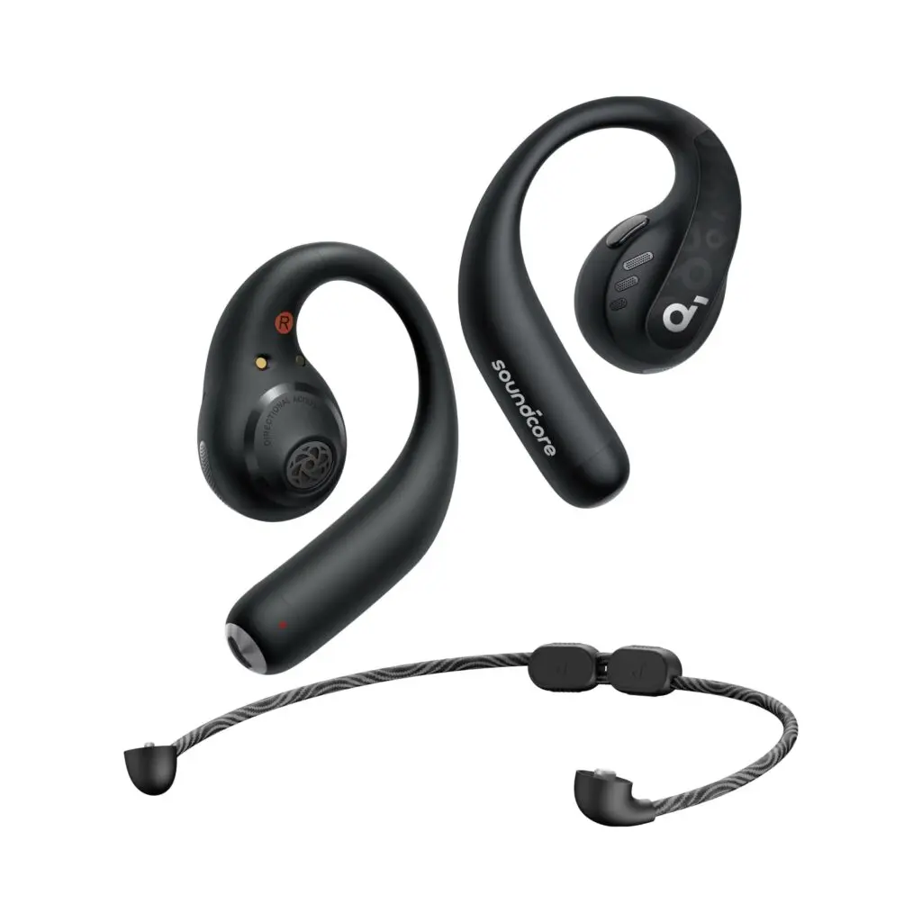 Casti open-ear Anker Soundcore AeroFit Pro Bluetooth 5.3 IPX5 Negru