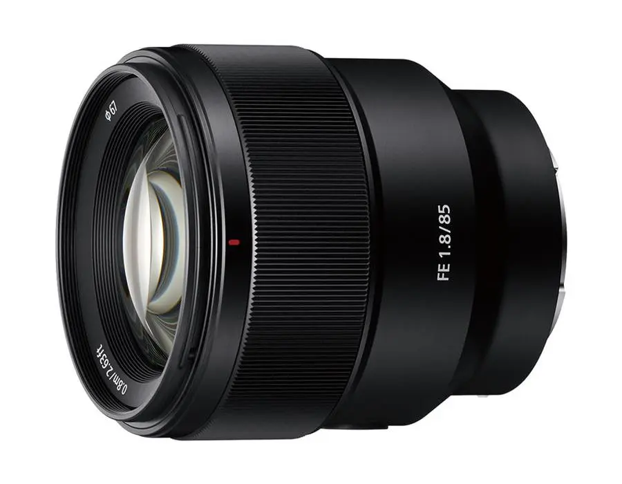 Obiectiv Sony, montura FE, 85mm f1.8, Negru