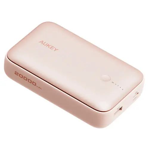 Acumulator extern AUKEY PB-Y57 20000 mAh roz 22.5W