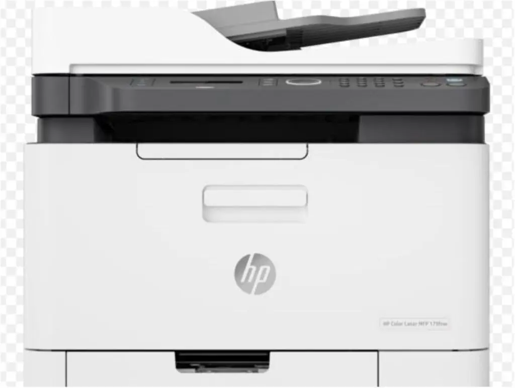 Multifuncțional laser color HP LaserJet MFP 179fnw A4 Wi-Fi ADF
