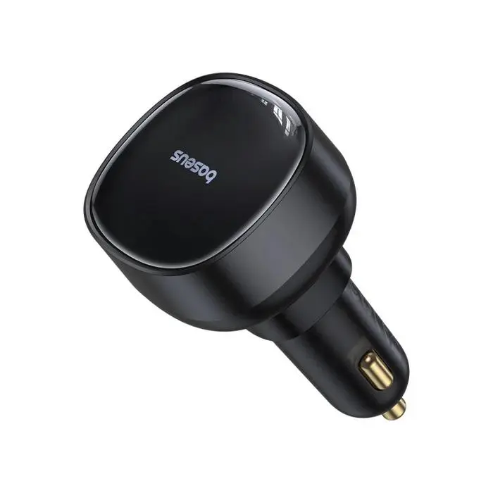 Încărcător auto Baseus Enjoyment Pro 60W USB-C retractabil