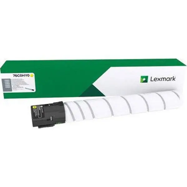 Toner imprimanta, Lexmark, 34000 pagini, Galben