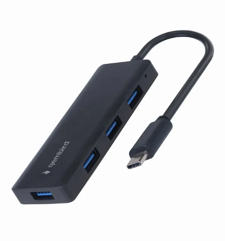 Hub USB Gembird UHB-CM-U3P4-02 4 porturi Type-C negru