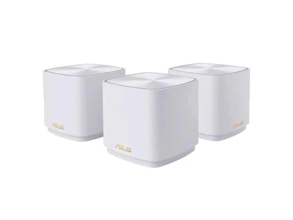 Router mesh ASUS ZenWiFi XD4 Plus W-3-PK AX1800 3 noduri alb