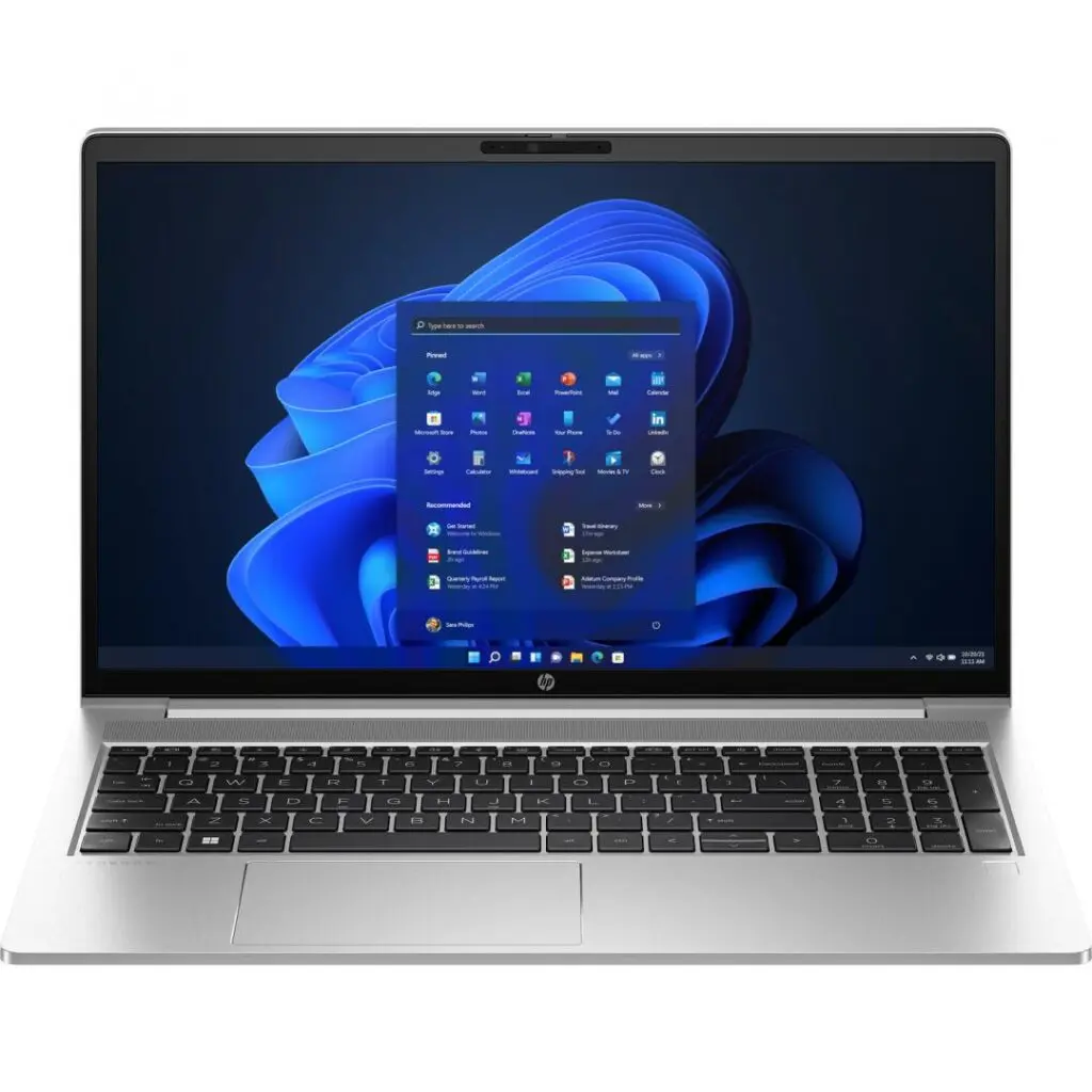 Laptop HP ProBook 450 G10 cu procesor Intel Core i5-1334U pana la 4.6GHz, 15.6”, IPS, Full HD, 16GB RAM DDR4, 512GB SSD, Intel® Iris® Xe Graphics, Windows 11 Pro, Pike silver