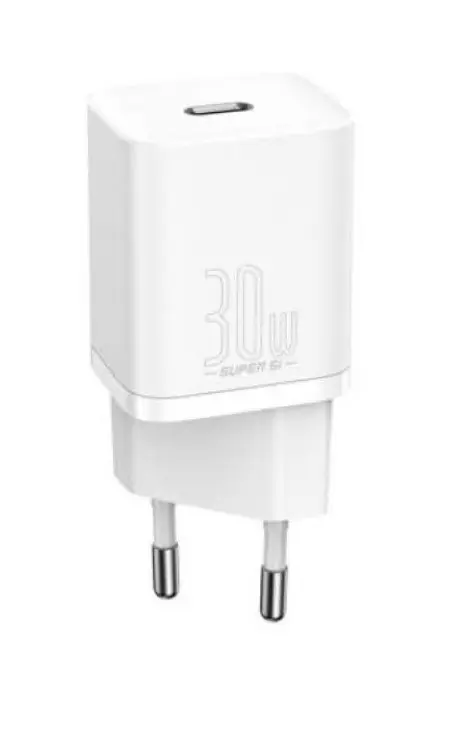 Încărcător telefon Baseus Super Si 30W alb