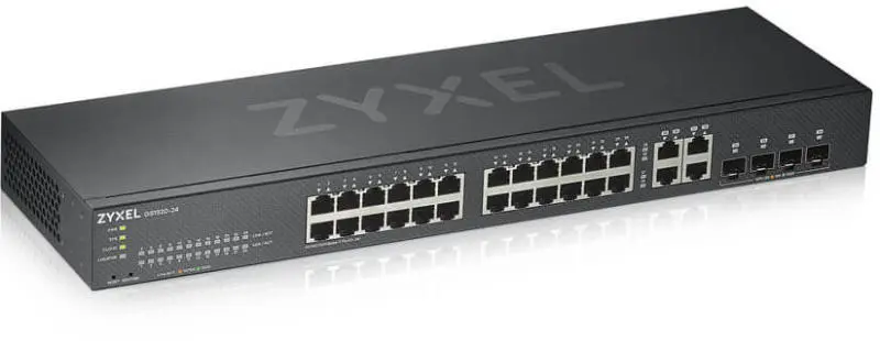 Switch managed Zyxel GS1920-24v2, 24 porturi Gigabit