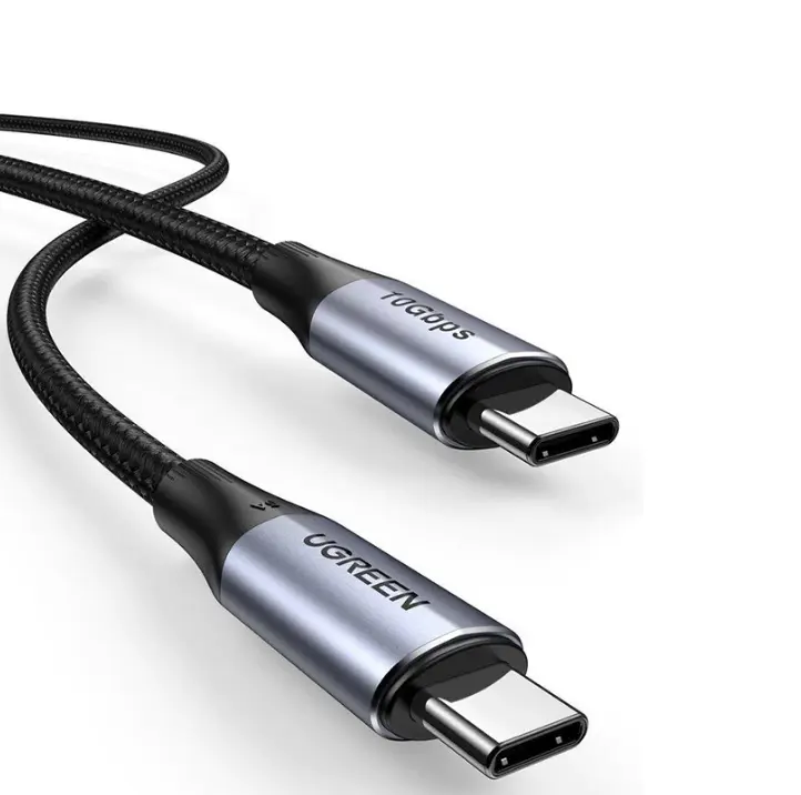 Cablu UGREEN USB-C 140W 1m negru US355 80150 braided