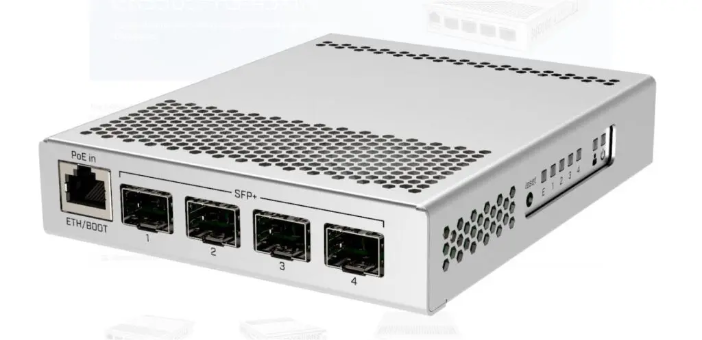 Switch MikroTik CRS305-1G-4SOUT FiberBox Plus outdoor