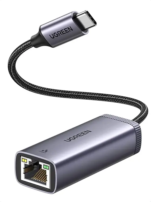 Adaptor Ugreen CM483 USB-C RJ45 40322 Gigabit gri
