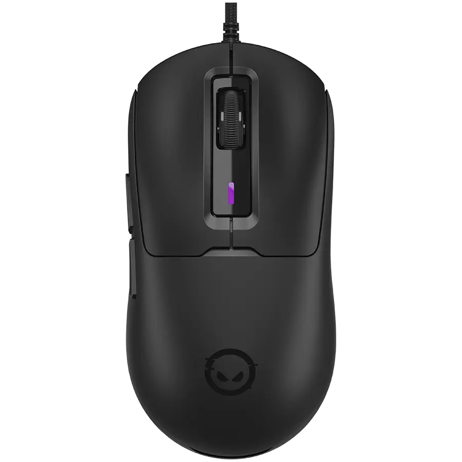Mouse gaming Lorgar MSA10 Negru wired ultralight